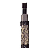 Кабель греющий саморегулирующийся SRF 40-2CR 40 Вт/м (110-220В, t=100*C) EX, серый с экраном Fine Korea (10м)