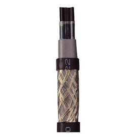 Кабель греющий саморегулирующийся SRF 40-2CR 40 Вт/м (110-220В, t=100*C) EX, серый с экраном Fine Korea (10м)