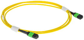 ITK Сборка кабельная MPO/APC Female-MPO/APC Female тип A 12ОВ SM OS2 9м FAP0902-MPOF-MPOF-12A-009