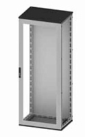 DKC R5CQE1464X Сборный шкаф CQE, застекленная дверь и задняя панель, 1400x600x400мм