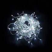 Гирлянда Занавес 3х3м 480Led холодный свет 5000К эффект стробов прозрачный провод 3м IP44 CL24 41631 Feron