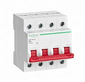 Выключатель нагрузки 4П четырехполюсный 63А 400В C9S16463 City9 Set Systeme Electric