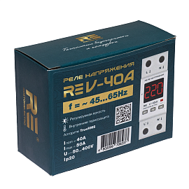 Реле напряжения RE V-40A 46-237 Rostokelectro