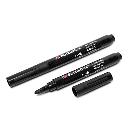 Изображение товара Фломастер электрика маркировочный ФМ-2.5 черный 83404 Fortisflex