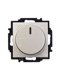 Светорегулятор (диммер)  Basic55 скрытой установки Busch-Dimmer с центральной платой слоновая кость (6515-0-0843) 2CKA006515A0843 ABB