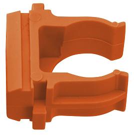 Крепеж-клипса оранжевая d16мм (10шт.) Plast PROxima derj-z-16o EKF