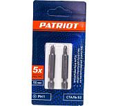 Бита EDGE by PATRIOT PH1, сталь S2, длина 50 мм, 2шт в блистере 818010027 PATRIOT