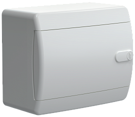 Бокс пластиковый ЩРН-П- 6 IP41 навесной UNION Compact бел. дв. 150х182х103 UIC-KP13-N-06-41-K01 /уп.8шт/ IEK