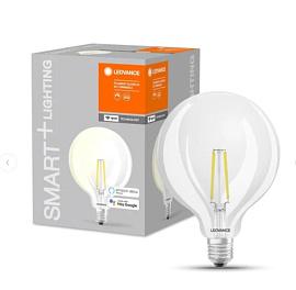Лампа светодиодная 5.5Вт E27 2700К 806лм филаментная диммируемая LEDVANCE SMART+ G125 WiFi 4058075528291