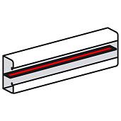 Разделительная перегородка для кабель-каналов Metra 85x50, 100x50, 130x50 и 160x50 - 2 метра 638008 Legrand