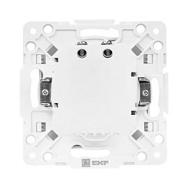 Розетка 2 USB Стокгольм скрытой установки 2,1А+2,1А механизм белый EYR16-028-10-2USB EKF PROxima
