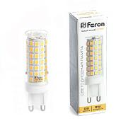 Лампа светодиодная LB-434 JCD 9Вт 720Лм 230В G9 2700K 38146 Feron