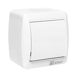 Выключатель 10А Владивосток IP54 белый PROxima EQR16-021-30-54 EKF