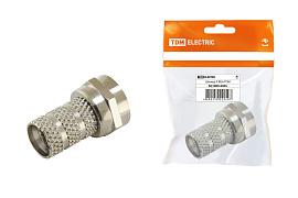 Штекер F RG6, инд. упаковка SQ1809-0005 TDM