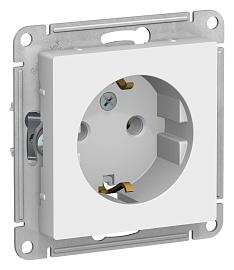 Розетка с заземлением 16А механизм ATLASDESIGN лотос ATN001343 Systeme Electric