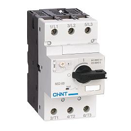 Выключатель автоматический защиты двигателя (пускатель) NS2-80 63-80A с поворотной ручкой (R) 279725 CHINT