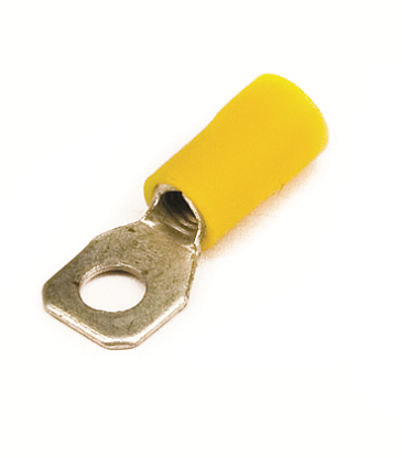 Изображение товара Наконечник с отверстием под винт и изолированным фланцем, 2,5-6мм.кв. 4,2мм. код 2C4P DKC