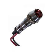Лампа сигнальная красная 8мм 24VDC XD8-2-R-24VDC
