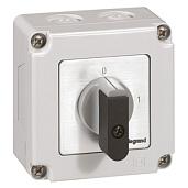 Переключатель кулачковый PR12 Выключатель 2Ф 16A, в боксе IP65 027711 Legrand