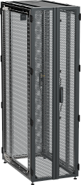 ITK by ZPAS Шкаф серверный 19" 45U 600х1000мм двухстворчатые перфорированные двери черный РФ