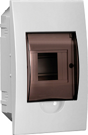 Бокс пластиковый ЩРВ-П- 4 IP41 встраив. GENERICA MKP12-V-04-41-G IEK