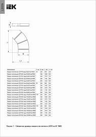 Поворот лестничный LESTA 45° 80х600мм R600 CPG05-4-45-080-600 IEK