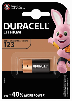 Изображение товара Батарейка (элемент питания) CR123 Ultra BL1 A0001263 Duracell