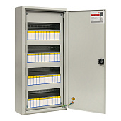 Щит ЩРн-48 IP31 распеделительный навесной, замок (610х300х120) mb21-48n EKF