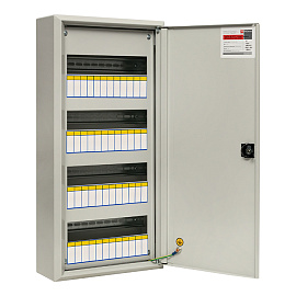 Щит ЩРн-48 IP31 распеделительный навесной, замок (610х300х120) mb21-48n EKF