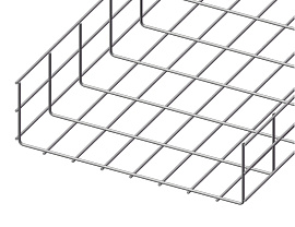 Лоток проволочный 100х100х3000 INOX (AISI 304) (3 м/уп) Промрукав