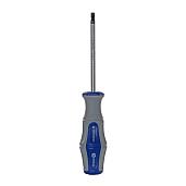 Отвертка Ultra Grip Torx Tamper-27 х 100 мм CR-V, двухкомпонентная рукоятка (1 шт.) подвес 910-072 КОБАЛЬТ