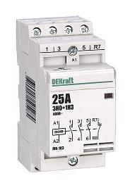 Контактор модульный 3НО+1НЗ 25А 230В МК-103 18068DEK DEKraft SE