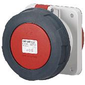 Розетка кабельная силовая 125/400/5 встраиваемая IP67 1461 Mennekes