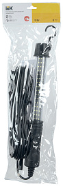 Светильник LED переносной ДРО 2061 IP54 шнур 10м черный IEK