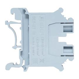 Колодка клеммная винтовая 10 UT серая scr-ut-10-g