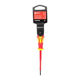 Отвертка Master SL2.5x80 мм 1000В EKF Basic