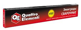 Электроды сварочные рутиловые, 3,2 мм, масса 0,9 кг QUATTRO ELEMENTI 770-438