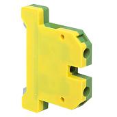 EKF Колодка клеммная ЕК-6/40 JXB желто-зеленая (plc-ek-6/40) /40шт./