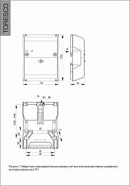 TORESCO Счетчик электрической энергии TE101 1/1-5(100)-NRLC-OF IEK TR-TE101-100-1-F