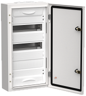 Корпус металлический ЩРн-36 (1х36) 585х310х140 IP54 белый TITAN 5 TI5-50-N-036-54 IEK
