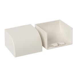 Заглушка (40х25) (4 шт) Plast Белый PROxima ecw-40-25x4 EKF