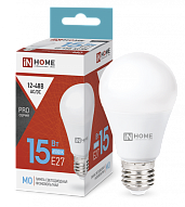 Лампа светодиодная низковольтная LED-MO-PRO 15Вт 1200Лм 12-48В Е27 6500К 4690612036366 IN HOME