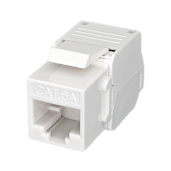 Keystone Jack 8P8C (RJ-45) UTP Cat.6 заделка без инструмента 180° 10-0339 SUPRLAN