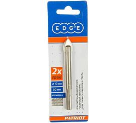 Сверло EDGE by PATRIOT по керамике 10х80 мм, 1шт в блистере 815010066 PATRIOT