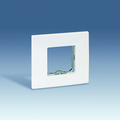 Изображение товара Рамка-база 1 пост Simon S27Pl белый для электроприборов