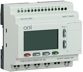 Логическое реле PLR-S. CPU1004(R) 24В DC с экраном PLR-S-CPU-1004R-DC-BE ONI