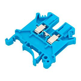 Колодка клеммная винтовая 2.5 UT синяя scr-ut-2,5-b EKF