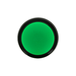 Лампа сигнальная (светодиодная матрица) AD16-22HS зеленая IP54 (ledm-ad16-g) EKF