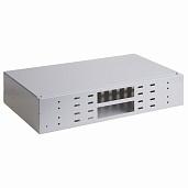 Оптический кросс 19" 2U до 48 портов (без планок) под 6 сменных планок до 48 портов FC, SC, ST или д 50-5101