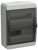 Бокс пластиковый КМПн-24 IP65 навесной TEKFOR черн. прозр. дверь 410х300х153 TF5-KP72-N-24-65-K03-K02 /уп.1шт/ IEK